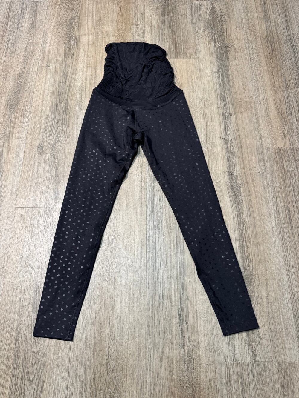Beyond Yoga Beyond the Bump Women's Power-Shine Maternity Leggings